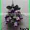 Yiwu cheap silk decoration 18 heads artificial rose flower