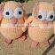 Cute handmade owl crochet toys crochet baby toys