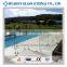 8mm 10mm 12mm swimming pool fencing toughened safety glass with ANSIZ97.1 AS/NZS 2208 certificated