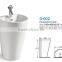 Chaozhou ceramic one piece pedesal basin