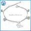 Butterfly Design Crystal Bracelet Jewelry Bracelet Multicolor Selection
