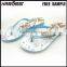 New woman eva personalize foam slipper , Instory washable injection wedge slipper