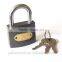 Russia Weatherproof plastic plated black iron padlock                        
                                                Quality Choice