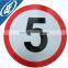 Reflective Direction arrow left traffic sign face