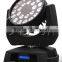 new product 24pcs 15W RGBWA zoom moving head led stage light disco light