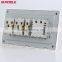 Hot selling High quality Pakistan Series 5Gang switch with dimmer PC white 5+dimmer