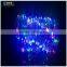 Tiny decorative indoor invisible led string lights 10m100leds blue color