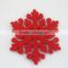 Holiday/Christmas decoration hanging decoration felt coster for cup