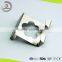 Stainless steel bag hanger metal clothes hook over the door hanging hook