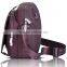 Purple wholesale solar panel charger bag for hiking/climbing/camping