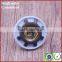 Metal assorted buttons different shapes and sizez for shirts stainless steel