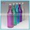 Fruit juice swing top frosted glass bottles with stoppers