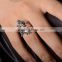 High quality Men/Women Fantasy Gothic Stainless Steel Gragon Vintage Ring