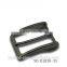 Cheap men's thin type low-weight 35mm 40mm 32mm shiny gun metal alloy pin buckle