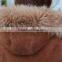 Real Native Lamb Fur Leather Mouton Suede Coat Horn Button Fashion Winter