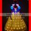 Programmed LED adult princess costume for party dress or stage performance