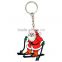 PVC Christmas key chain/Christmas tree key chain/Santa Claus key chain