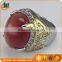 Factory cheap customized big stone rings designs wholesale