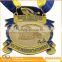 Promotional customized craft design Canada Fourth Anniversary Marathon Souvenir Medal Square Metal Winner Medal