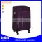 blue color leisure carry on luggage trolley bag with laptop suitcase