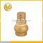 Forged Brass Spring Check valve with plastic core good quality