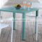 New design hot sale low price garden furniture dining set aluminium table and chair