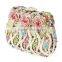 Top quality Crystal flower cluth bag in stock