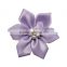 new design beautiful flower shape set beads satin ribbon bow