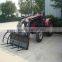 Quick hitch type Front end loader Silage grab for tractor