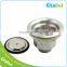 Kitchen Sink Drain Stopper Parts Aluminum Big Basket Strainers Stainless