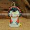 Bridegroom and bride shape western wind chime