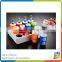 Colorful baseball bathroom set