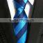 1200 Needle multi-color big stripes polyster ties