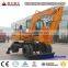 earth moving machines 8ton excavator working excavator boom