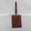 Custom PU Leather Luggage Tags,business luggage tags,embossed leather luggage tag