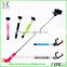 Best quality foldable extendable stainless steel wireless monopod selfie stick for mobiles