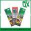 BK01 Wholesale Price Manufacturer In China Heat Seal Aluminum Foil Materials Side Gusset Green Empty Tea Bag Pouch Packaging