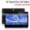 10inch Quad Core 3G WCDMA Phone call Tablets Android 4.4 2G RAM 16G ROM Bluetooth GPS Dual Sim Card slo tablet PC