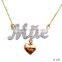 Best Shot Jewelry American TV Series The Walking Dead Fashion Classic Letter Necklace