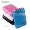 Guoguo 2016 high quality external battery dual usb 6000mah portable charging bank with LED light
