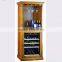 200 bottles large 3 doors wood wine cooler