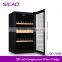 126L 46 bottles single zone glass wine cooler