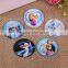 DIY sticker flat transparent round dome seals glass cabochon