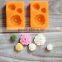 Rose Flower Shaped Silicone Mold, Rose Flower Fondant Cake Molds For Soap Chocolate