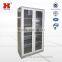 Moden glass swing door steel file cabinet used office cabinet