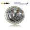 5 inch Round BMC CRYSTAL GLASS with whiteLED HALO RING 12V/24V Auto Halogen Semi Sealed Beam Auto Halogen Lamp Install H4 or HID