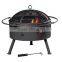 Cold Rolled Steel Metal Type round fire pits with cover