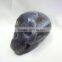 Brilliant carved skull for display , skull gemstone craft. amethyst gemstone