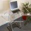 custom clear plexiglass computer desk