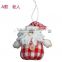 Christmas Tree Decoration Red and white snowman hanging